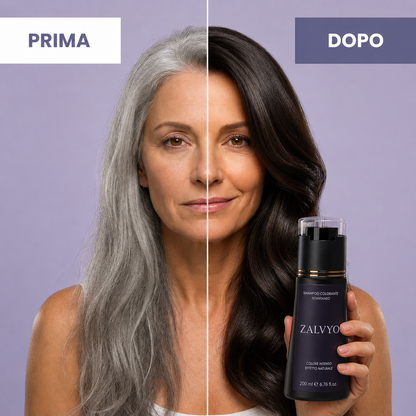 Il modo più semplice per coprire i capelli bianchi.