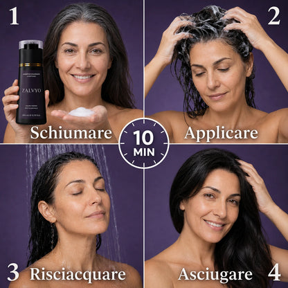 Il modo più semplice per coprire i capelli bianchi.