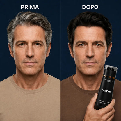 Shampoo Colorante Istantaneo Capelli Bianchi Coperti in 10 Minuti, Senza Sforzo