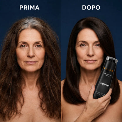 Shampoo Colorante Istantaneo Capelli Bianchi Coperti in 10 Minuti, Senza Sforzo