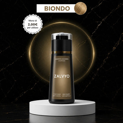 Shampoo Colorante Istantaneo Capelli Bianchi Coperti in 10 Minuti, Senza Sforzo