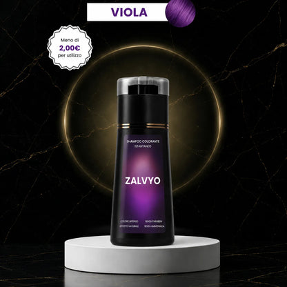 Shampoo Colorante Istantaneo Capelli Bianchi Coperti in 10 Minuti, Senza Sforzo