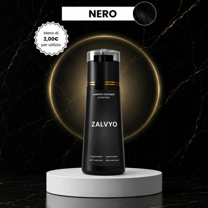 Shampoo Colorante Istantaneo Capelli Bianchi Coperti in 10 Minuti, Senza Sforzo